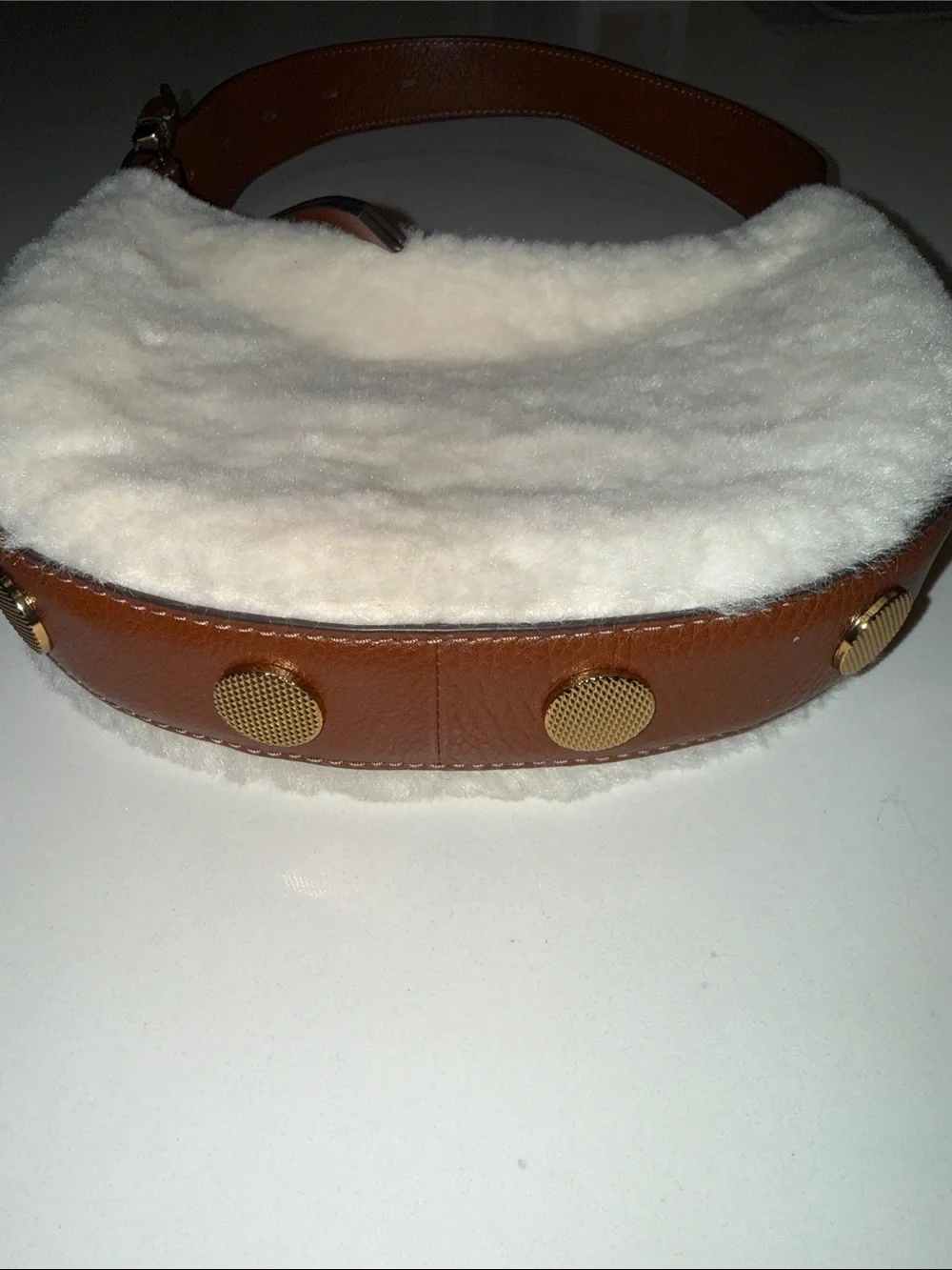 Fossil Fuzzy Mini Shoulder Bag - Picture 3 of 5
